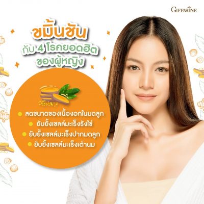 ขมิ้นชัน กับ 4 โรคยอดฮิต ของผู้หญิง